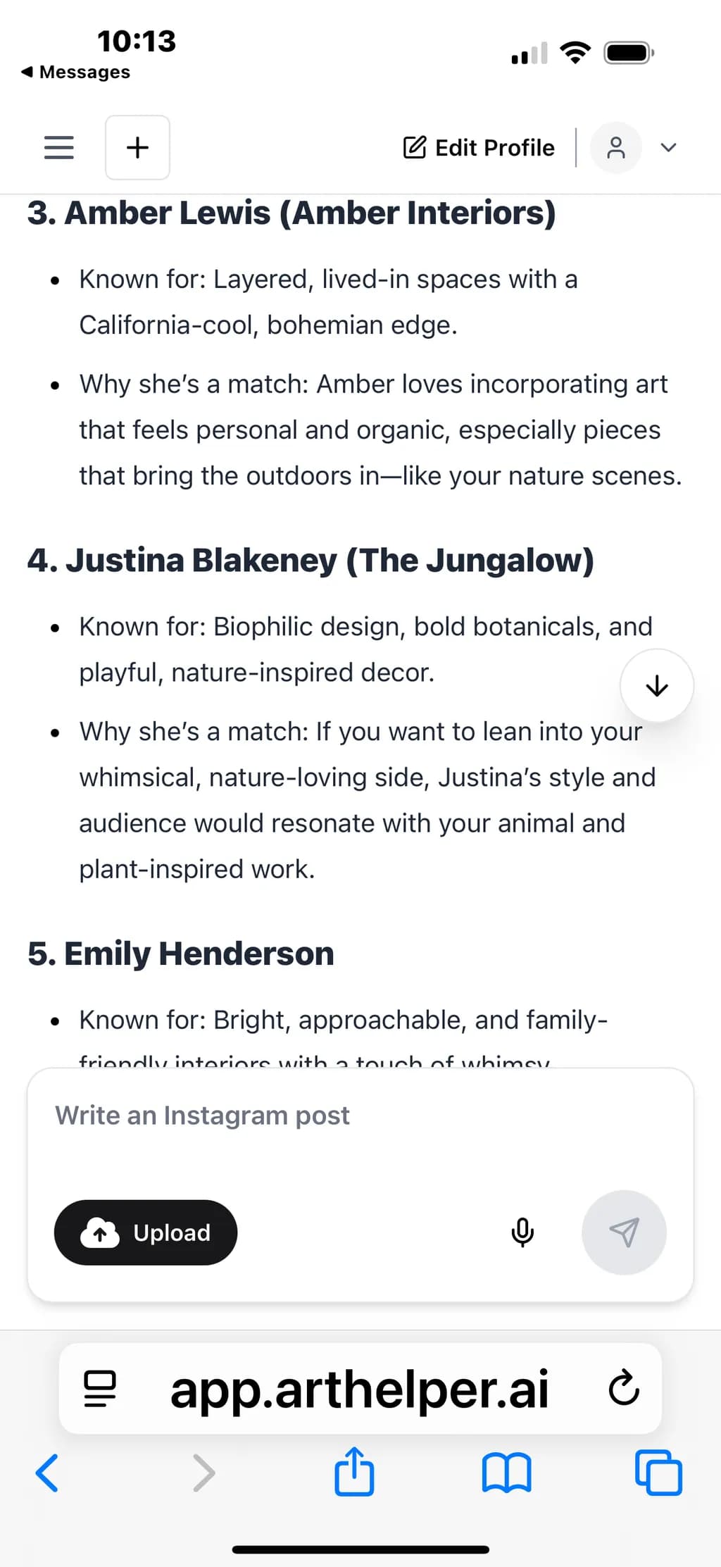 Designer Inspirations