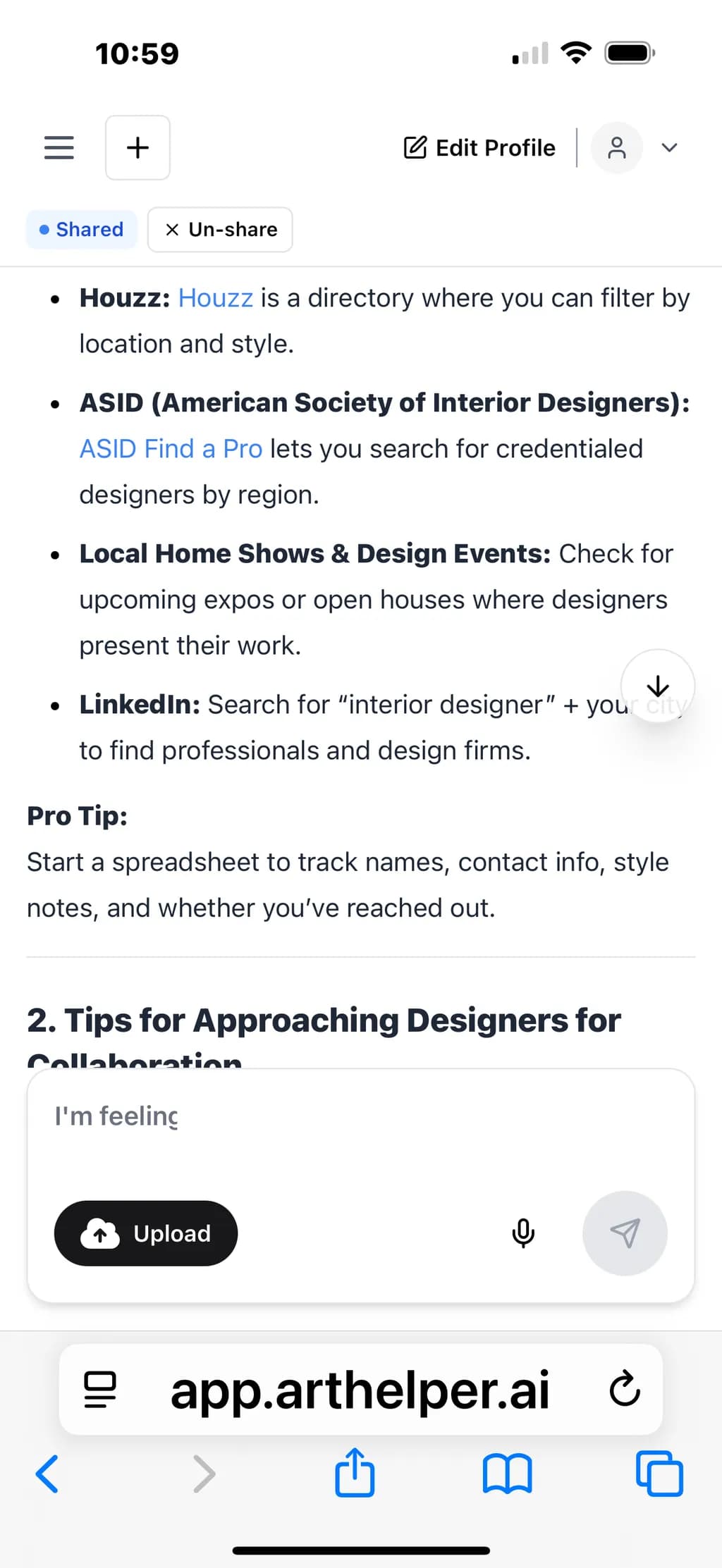 Design Collaboration Tips