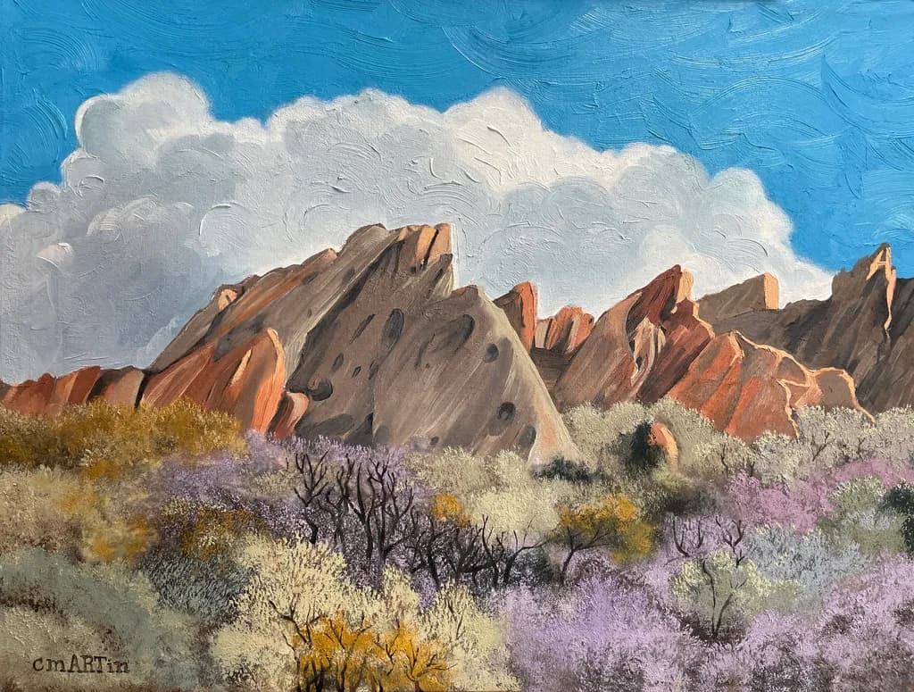 "Whispers of Roxborough: A Dance of Light and Color in Colorado's Landscape"