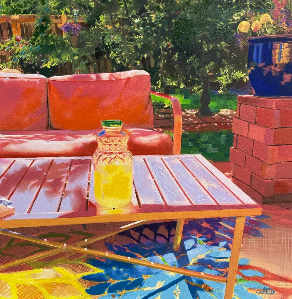 Summer Serenity: A Colorful Retreat in the Heart of Nature's Embrace - Available in my online gallery!