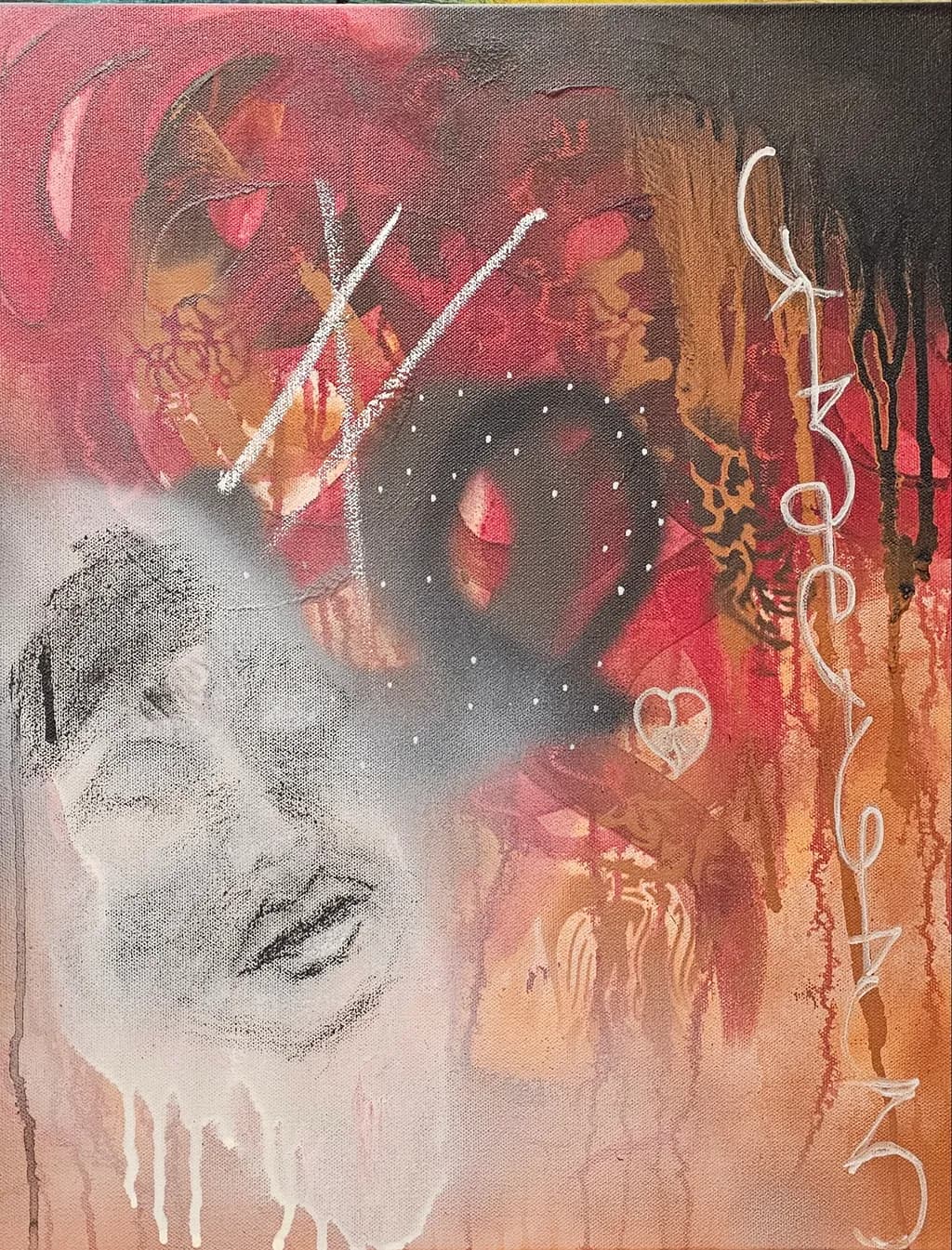 Whispers of Emotion: An Abstract Journey Through Color and Texture