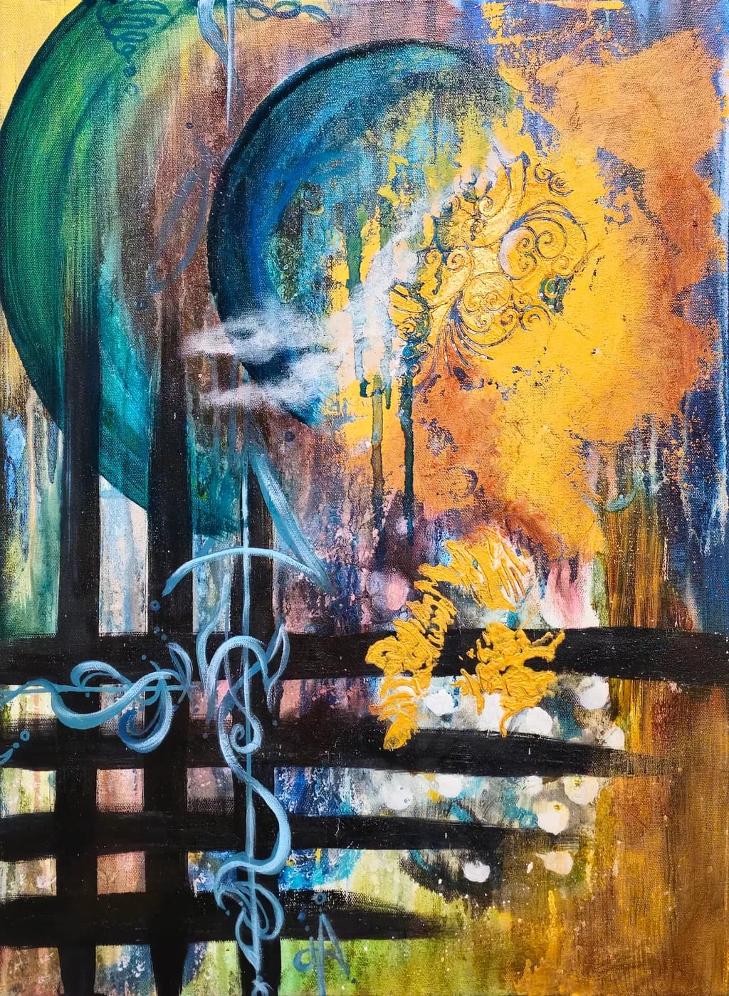 Whispers of Color: A Journey Through Abstract Emotion