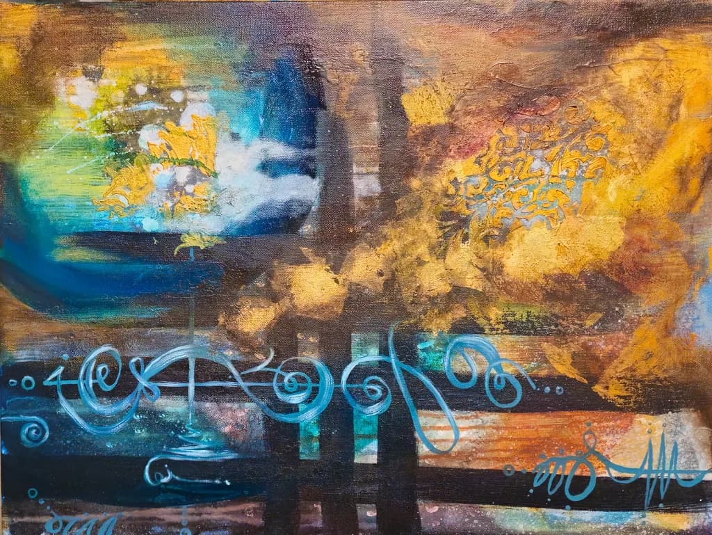 Whispers of Color: A Journey Through Abstract Landscapes
