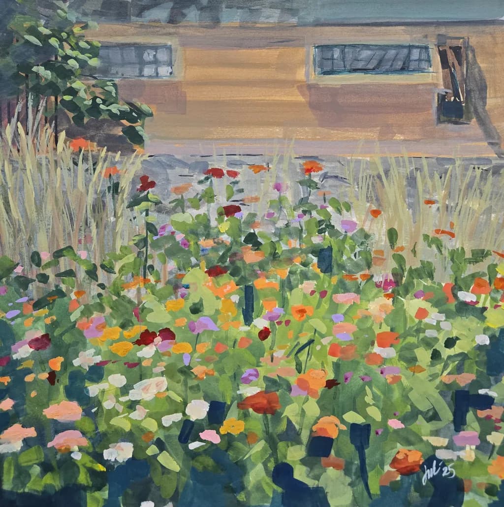 Fall Zinnias