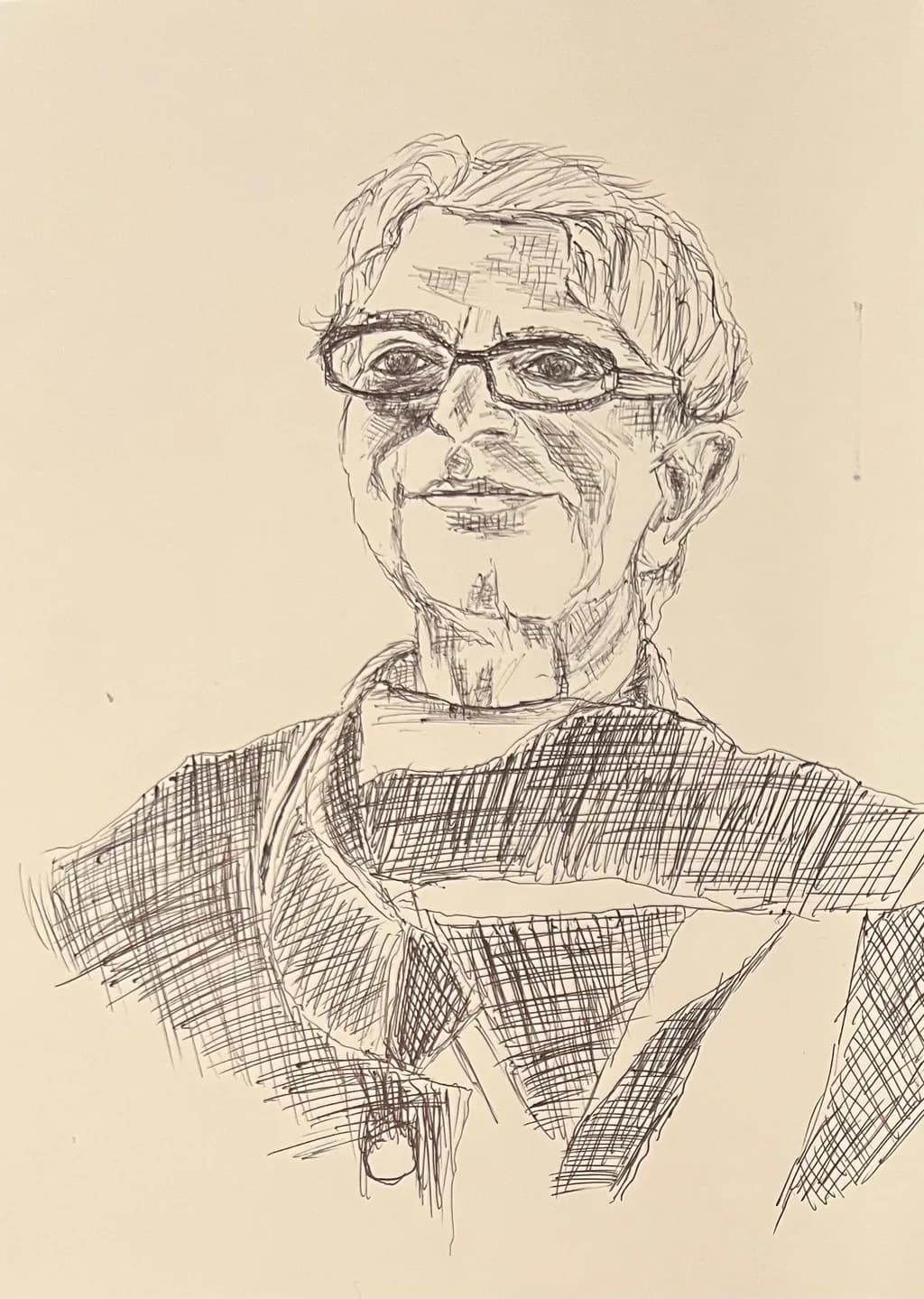 Portrait in Lines