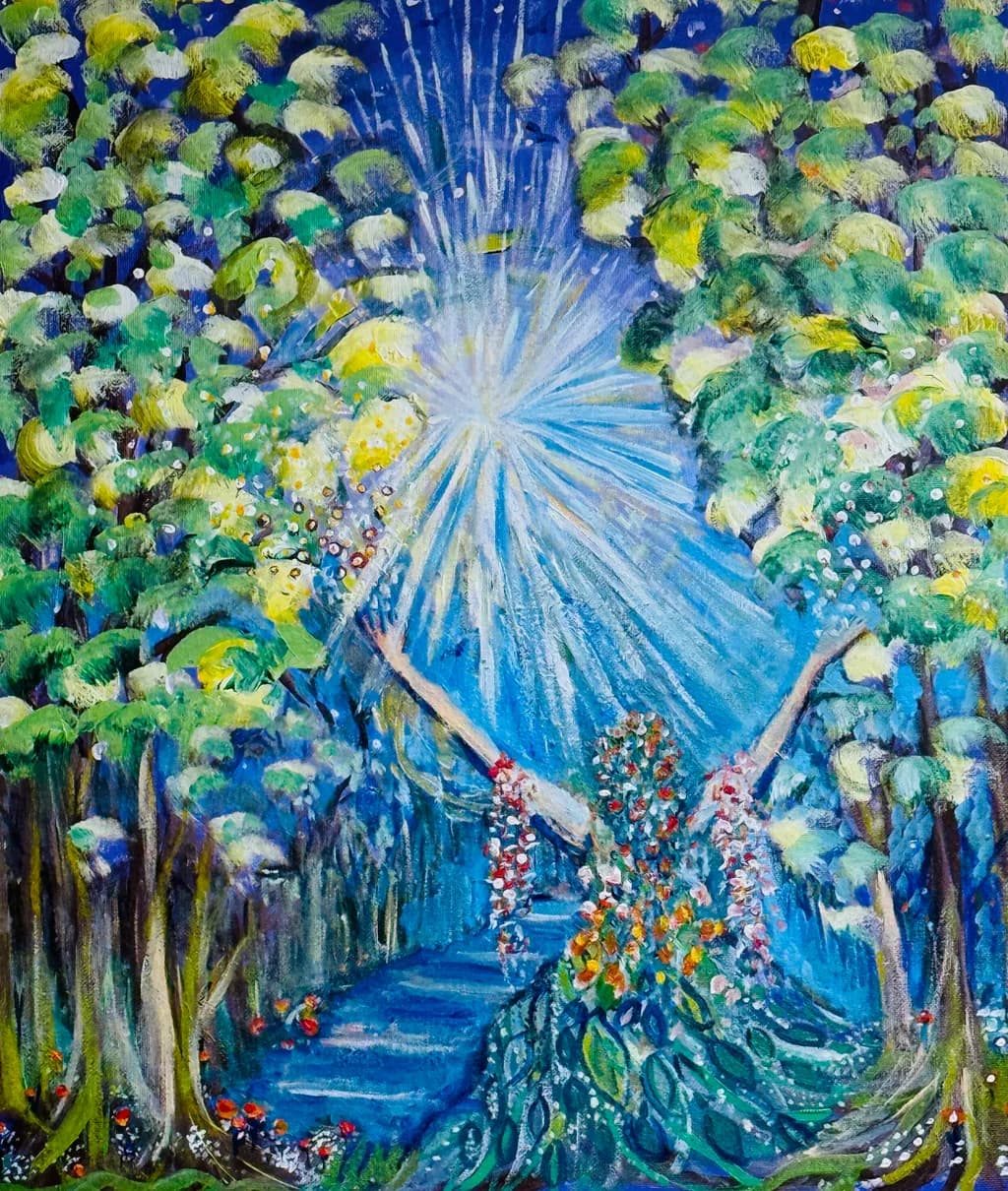 Radiant Awakening: A Journey Through Nature's Embrace