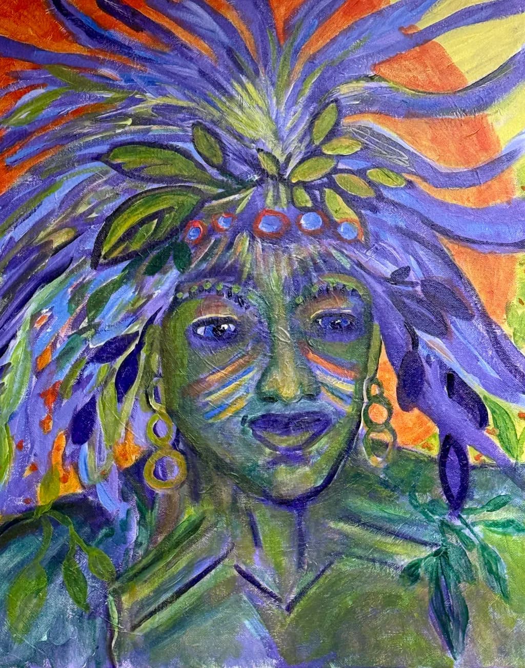 Vibrant Spirit: A Celebration of Nature and Identity