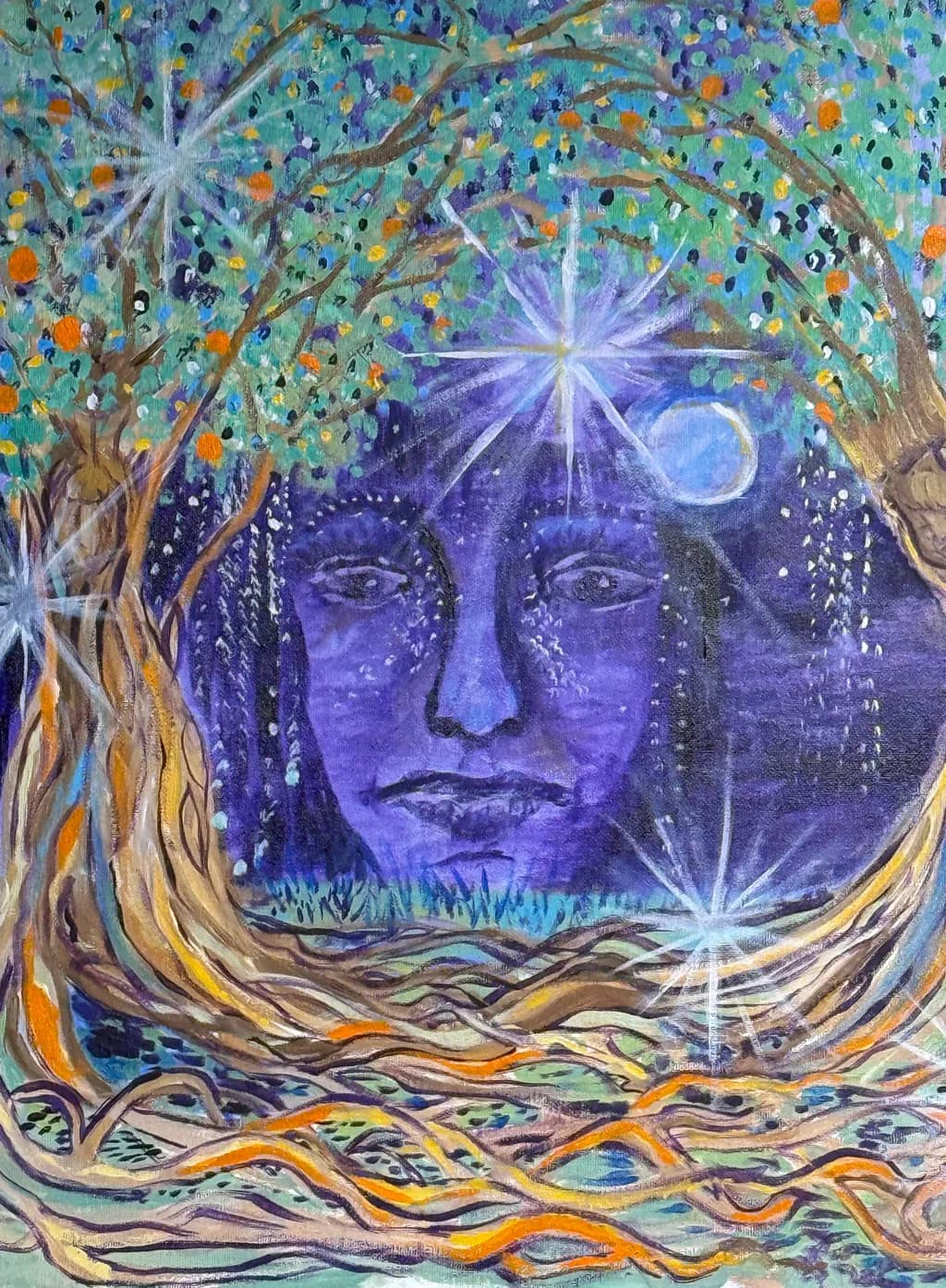 Whispers of the Mystic Forest: A Celestial Encounter with Nature's Spirit