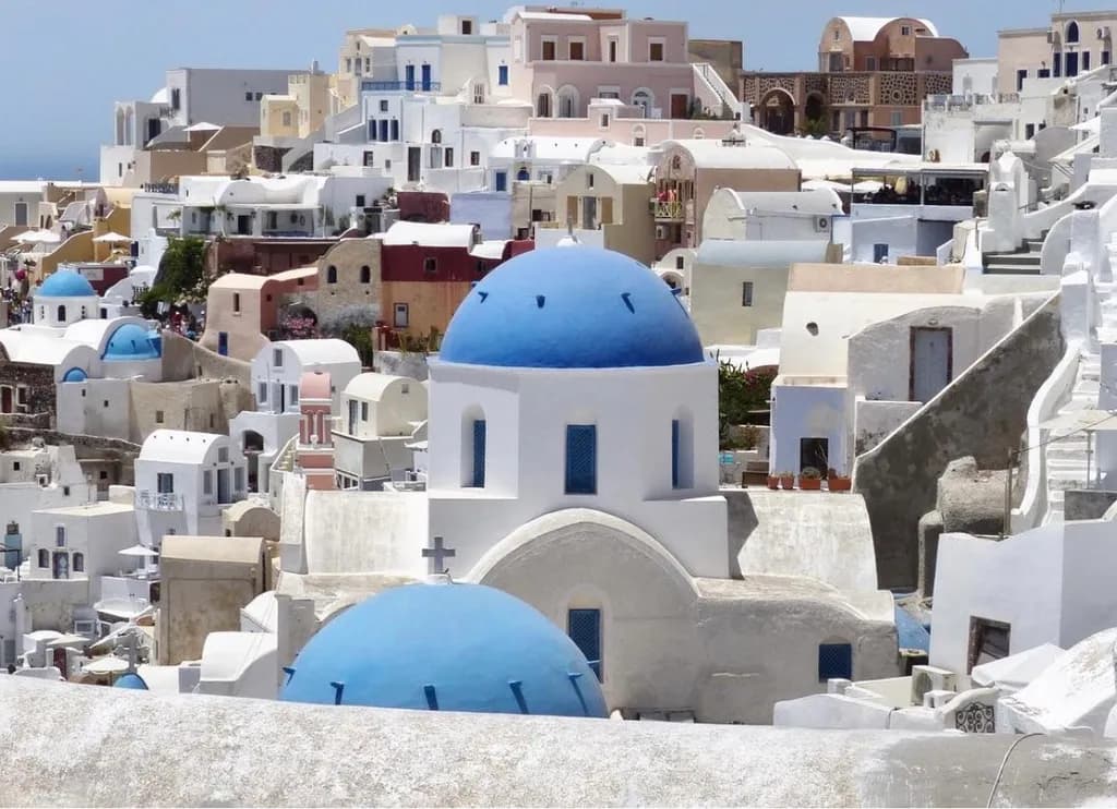 Coastal Blue Domes