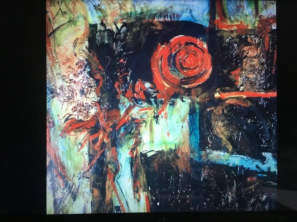 Vibrant Whirl: An Abstract Journey Through Color and Emotion