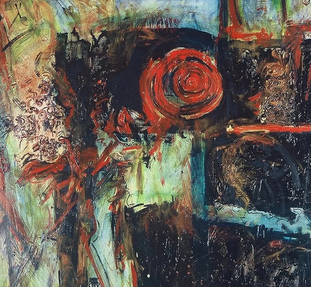 Whispers of Chaos: An Abstract Journey Through Color and Emotion