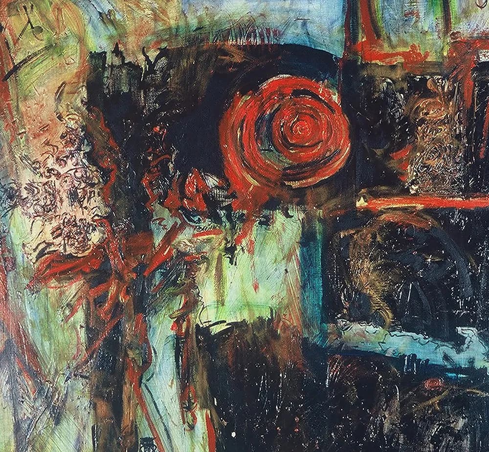 Whispers of Chaos: A Dance of Color and Emotion in Abstract Form