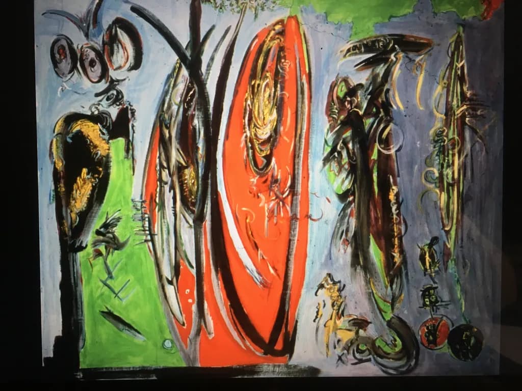 Vibrant Chaos: An Expressionist Journey Through Color and Form