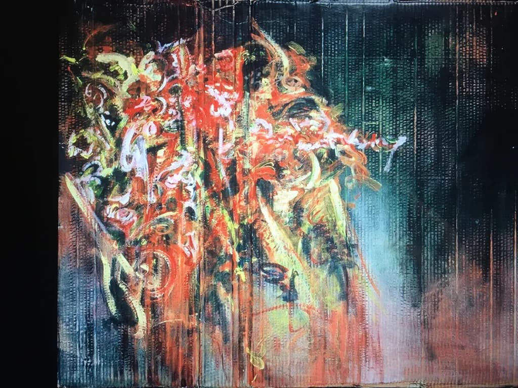 Vibrant Chaos: An Expressive Journey Through Abstract Textures