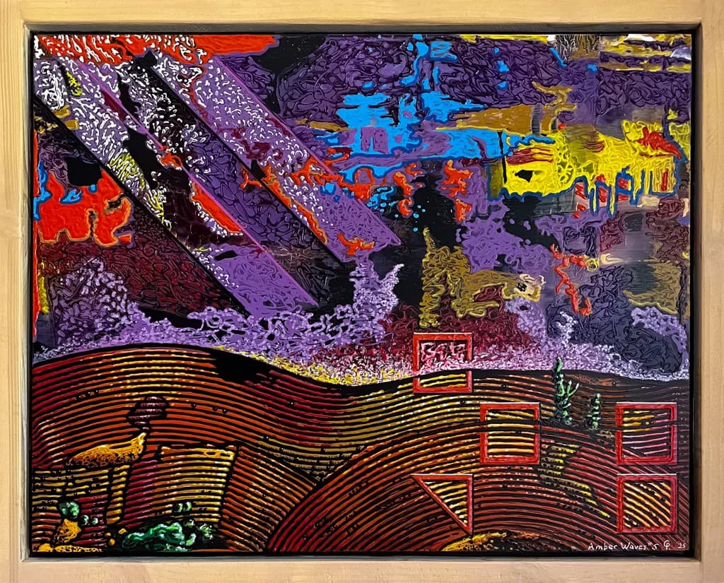 Vibrant Horizons: A Journey Through Color and Form