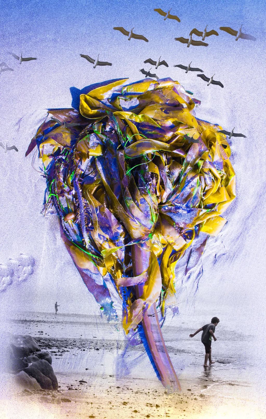 Whispers of the Ocean: A Dance of Color and Nature