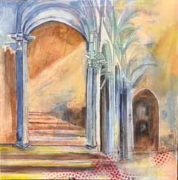 Amber Cathedral Arches