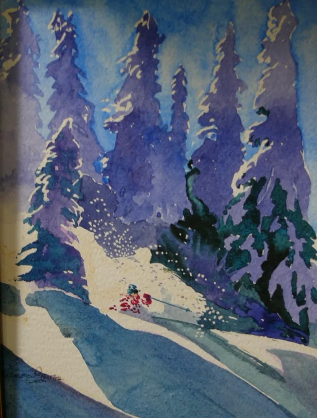 Snowy Descent