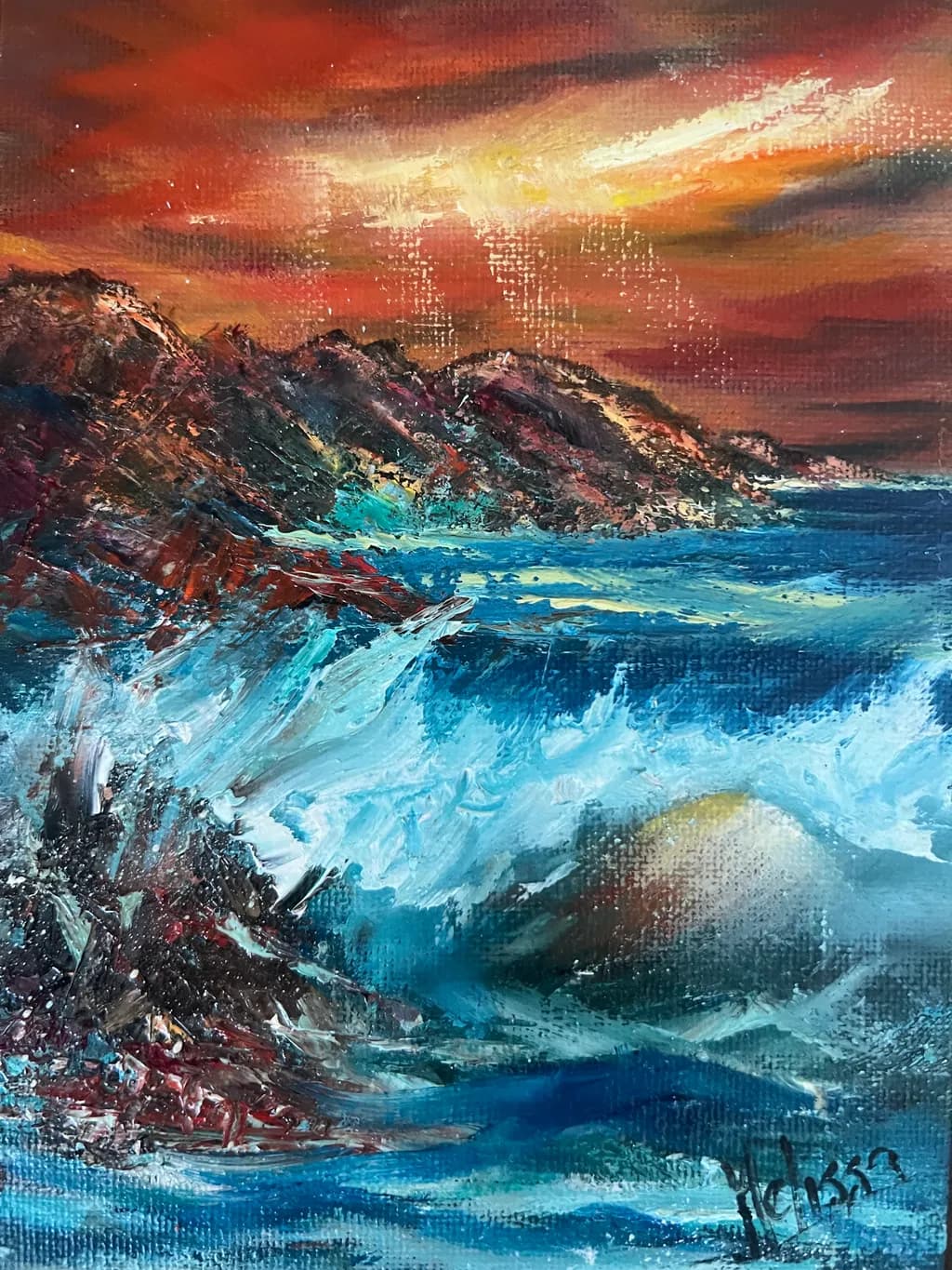 Crimson Waves