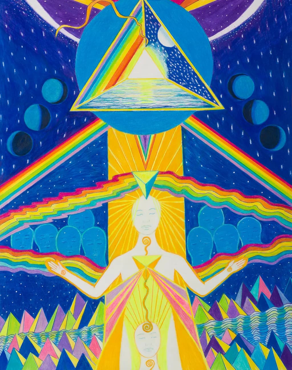 Cosmic Harmony: A Vibrant Journey Through Spiritual Dimensions