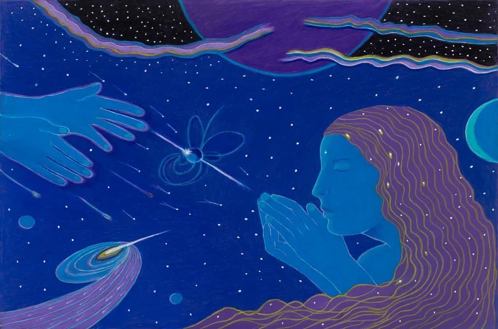 Celestial Embrace: A Journey Through Cosmic Connection