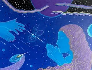 Celestial Whispers: A Serene Journey Through Cosmic Dreams