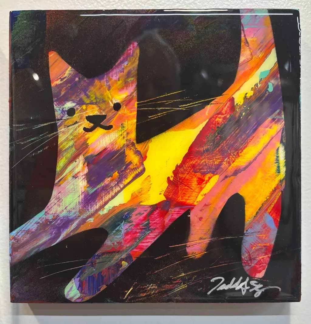 Colorful Cat Dance