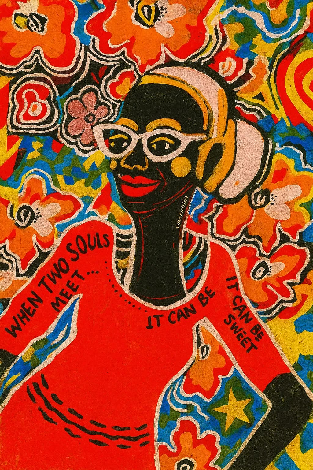 Vibrant Whimsy: When Two Souls Meet in Colorful Harmony