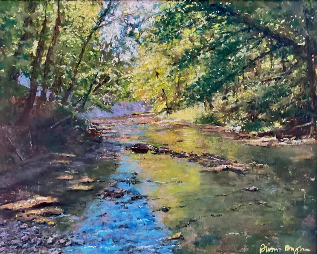 Whispers of the Stream: A Serene Journey Through Nature's Embrace