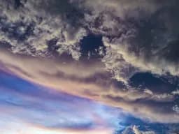 Storm Clouds Horizon