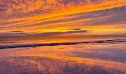 Sunset Reflection Beach