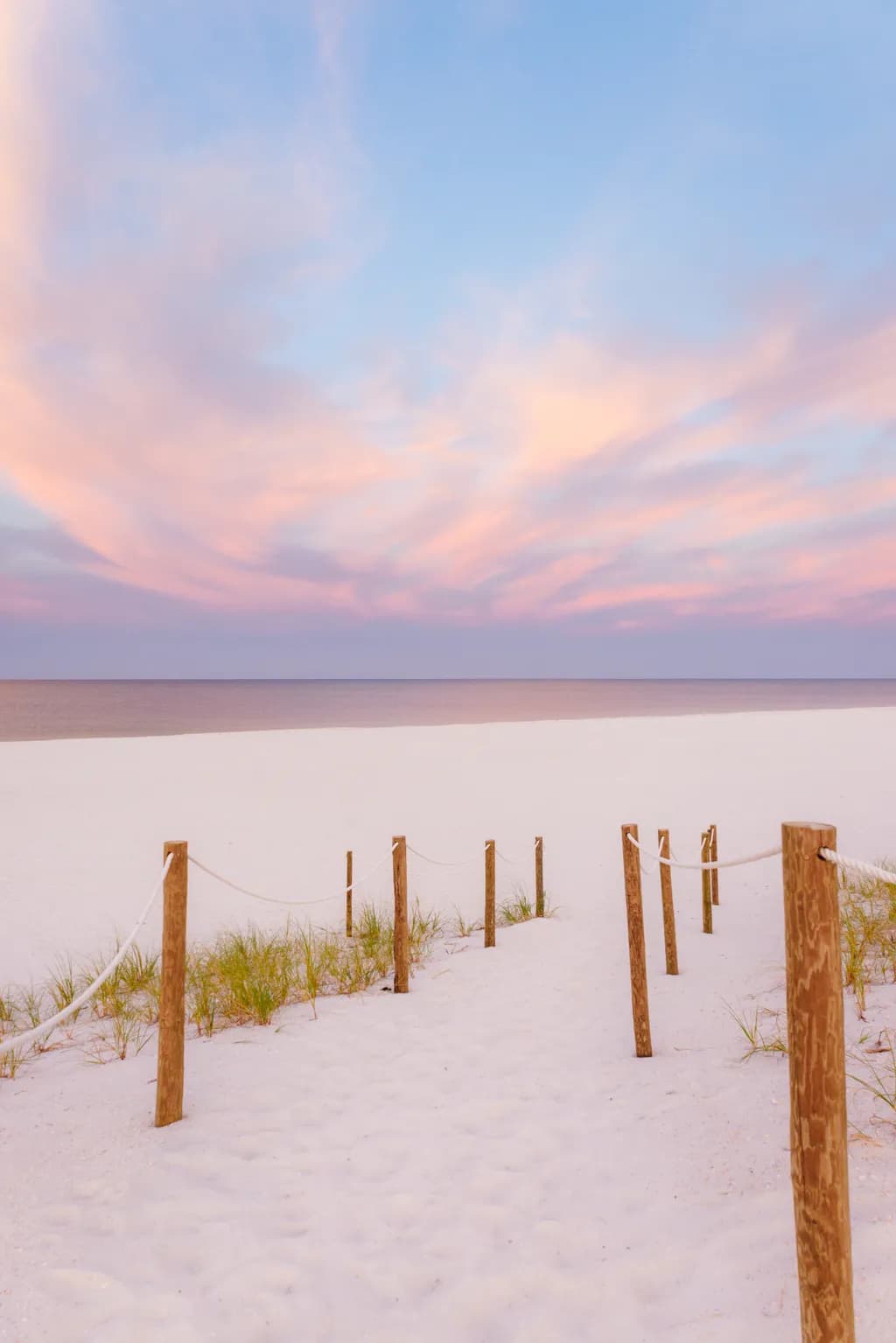 Whispers of the Shore: A Serene Path to Tranquility at Sunset