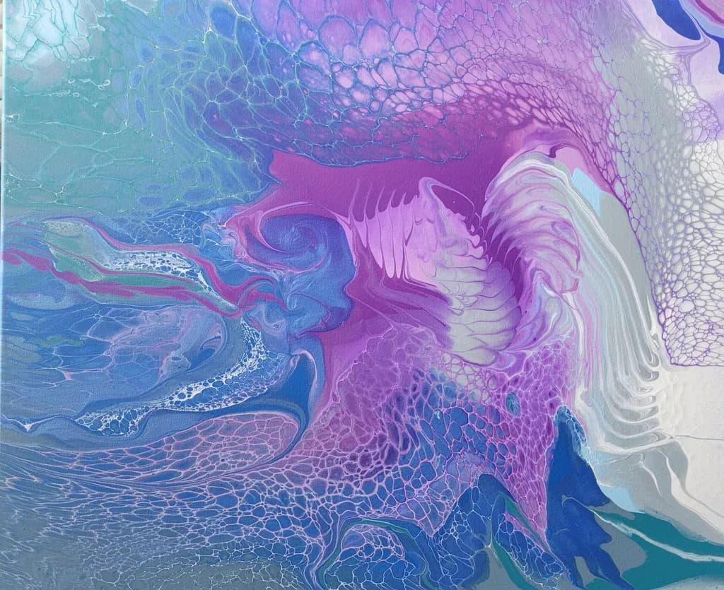 Crashing waves