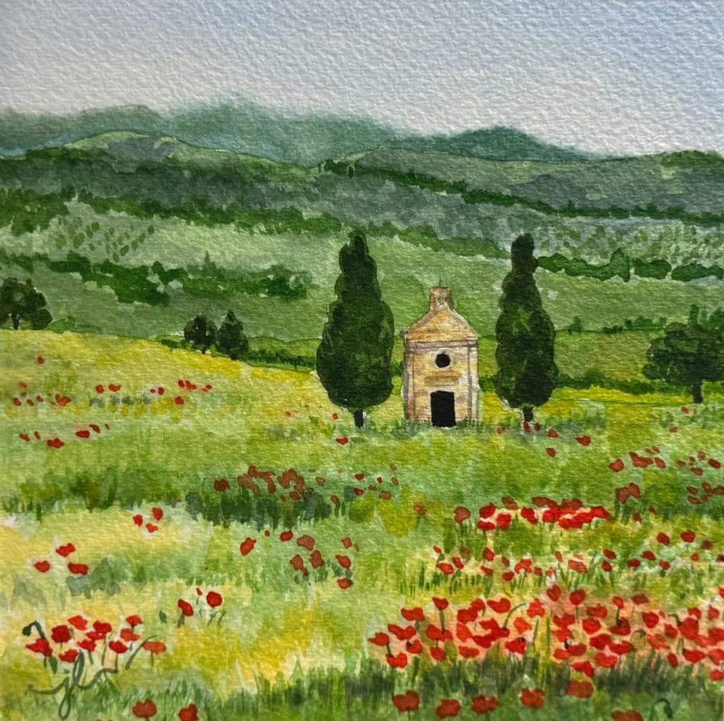 Tuscan Poppies