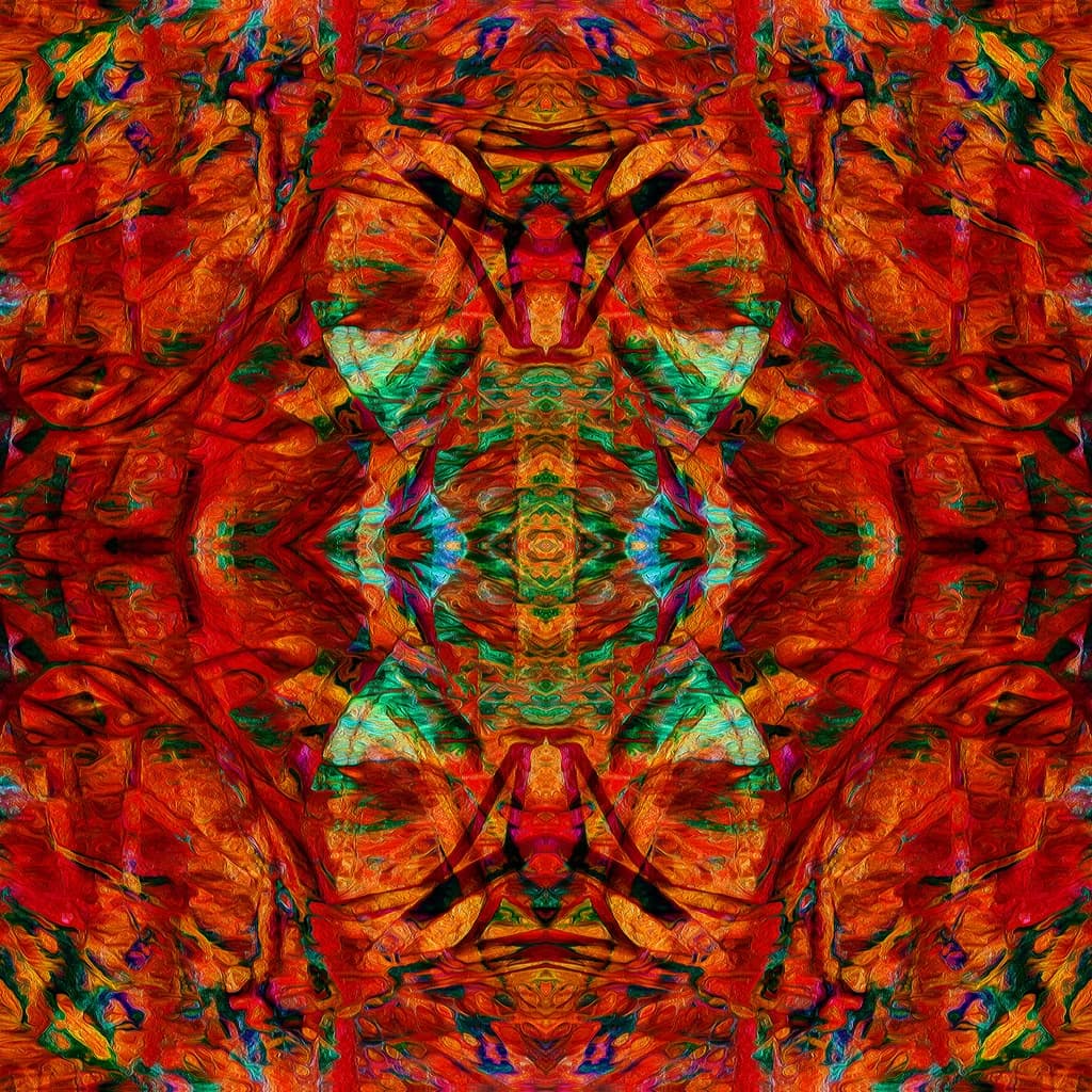Patio Orange Symphony