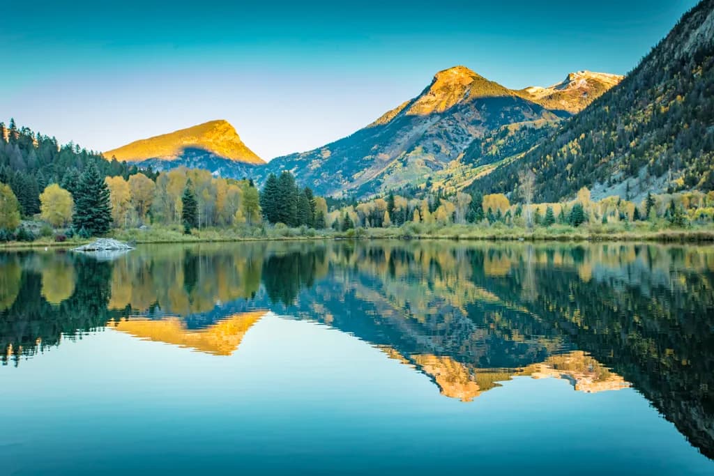 Autumn Reflections at Beaver Pond