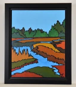 Toad Creek Framed