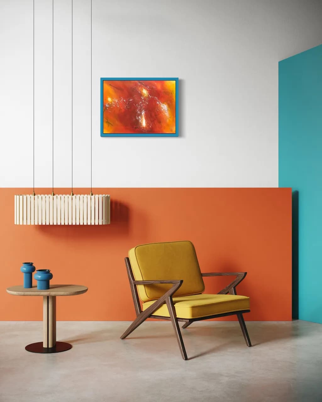 Fiery Abstract