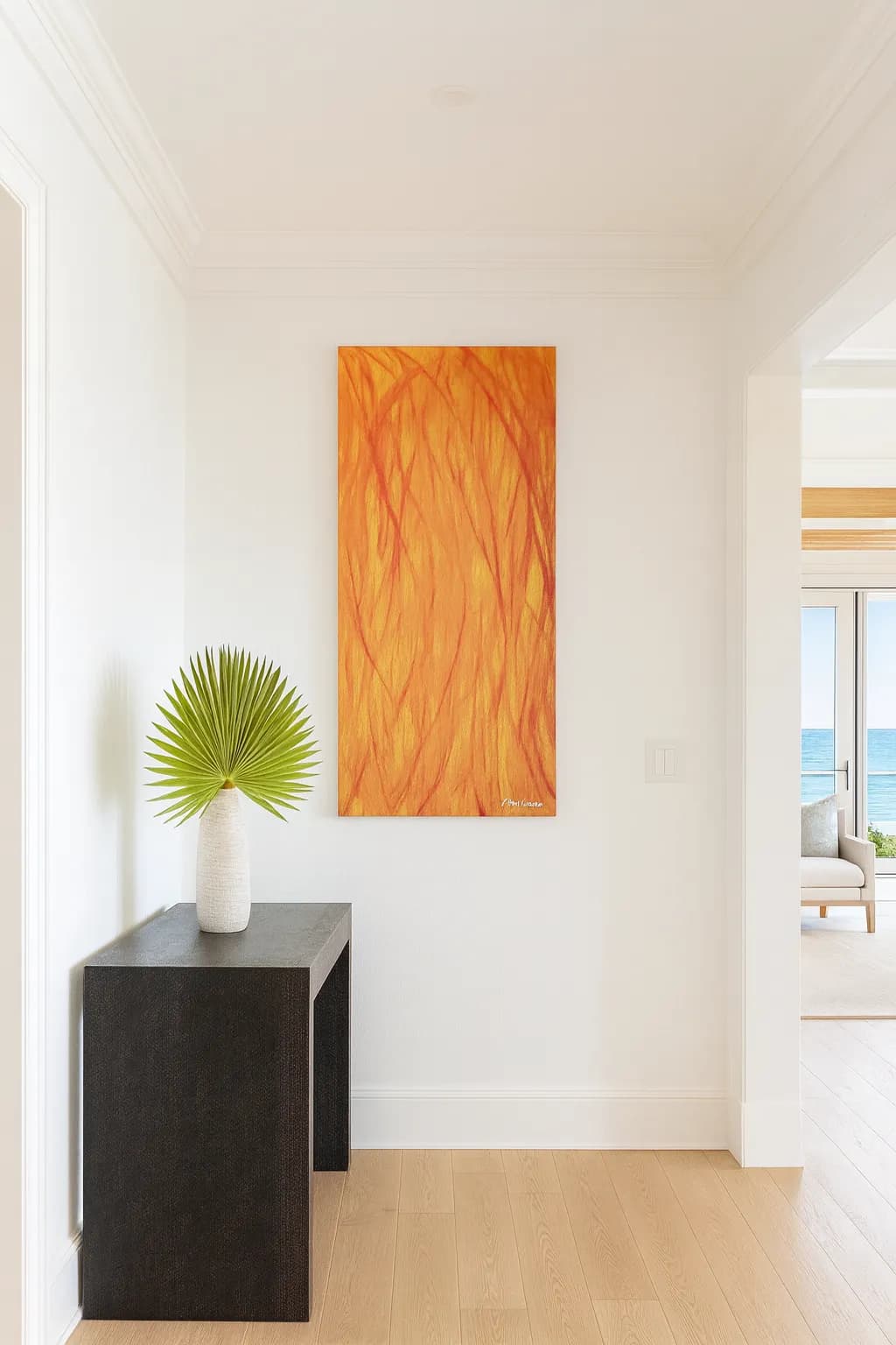 Abstract Orange Texture