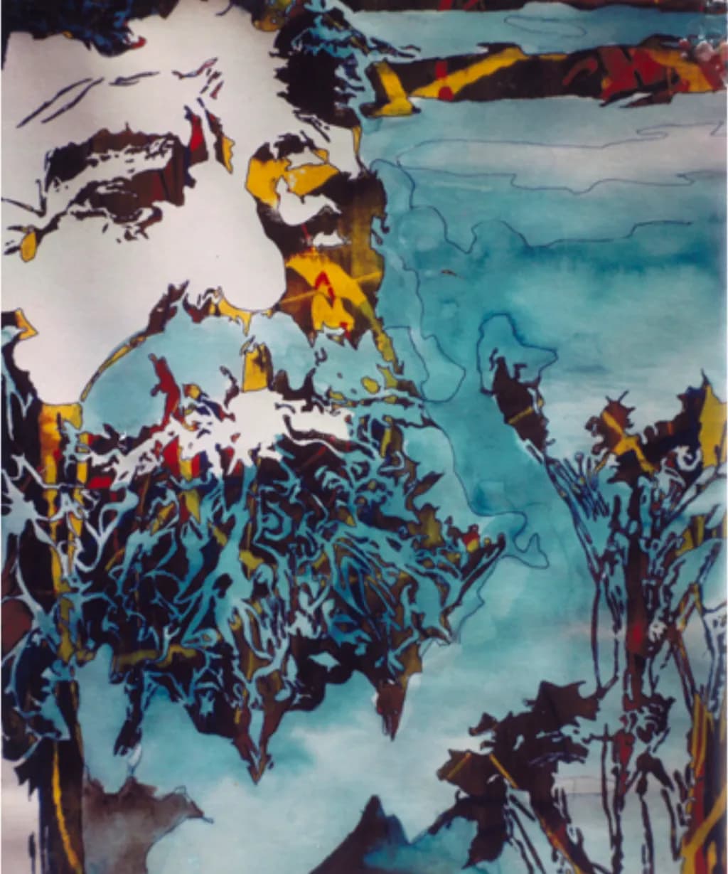Whimsical Reflections: A Splash of Color and Character in Every Brushstroke!
