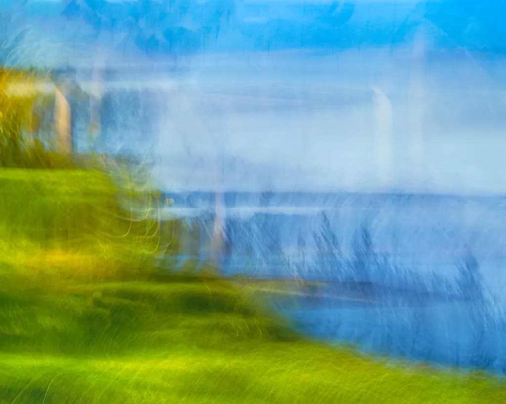 Blurred Landscape Haze