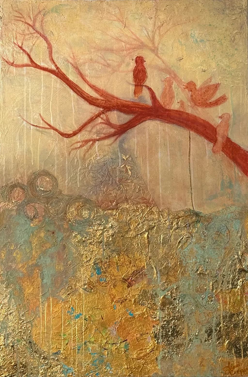 Perched Between Fog and Mist