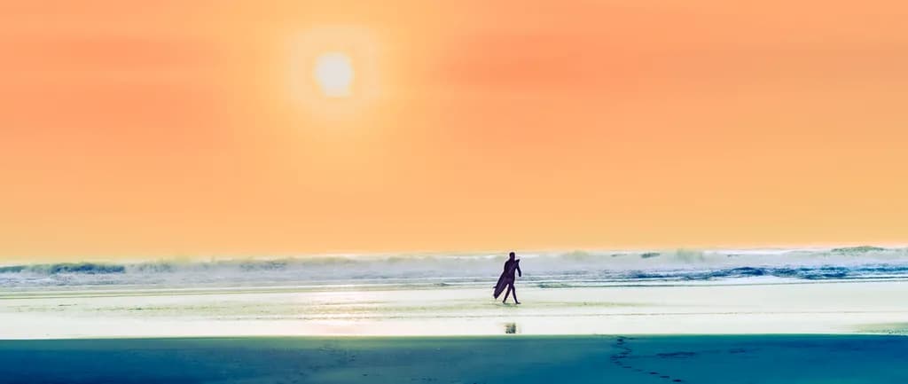 Solitude at Sunset