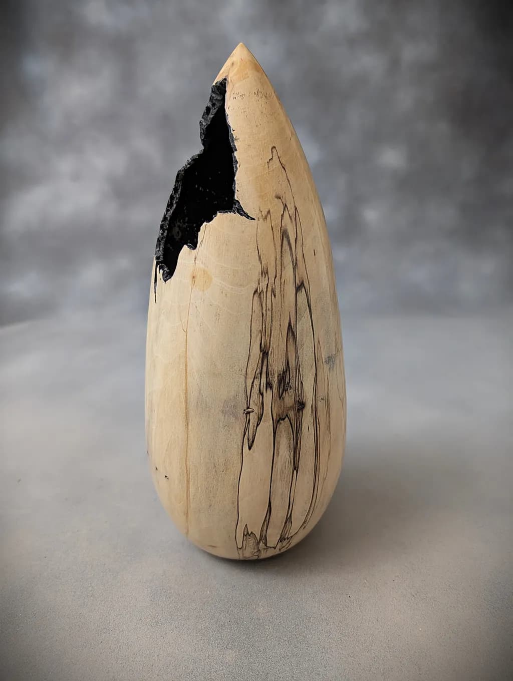 Cracked Open Teardrop