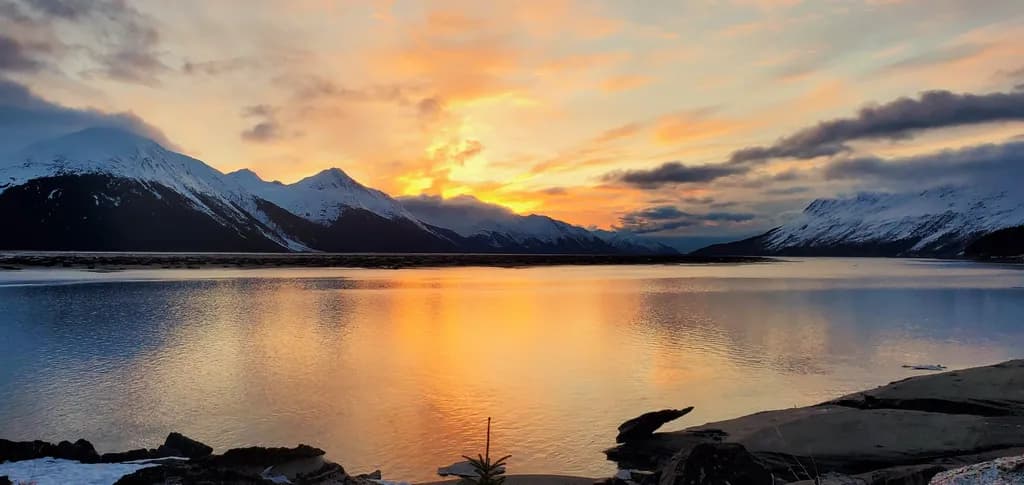 Turnagain Arm Sunset