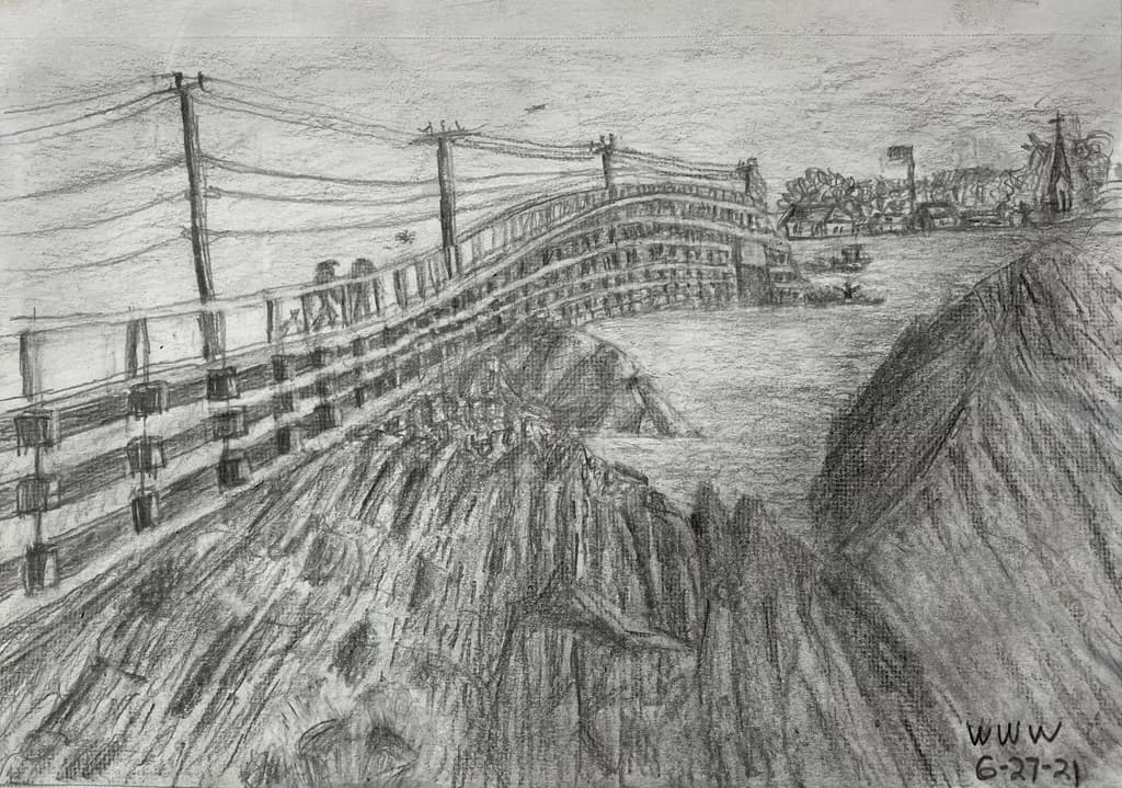 Winding Road Landscape