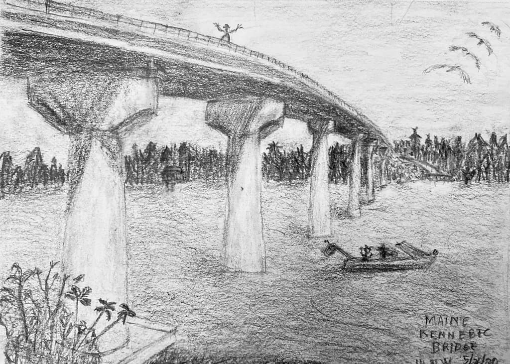 Kennedy Bridge Sketch