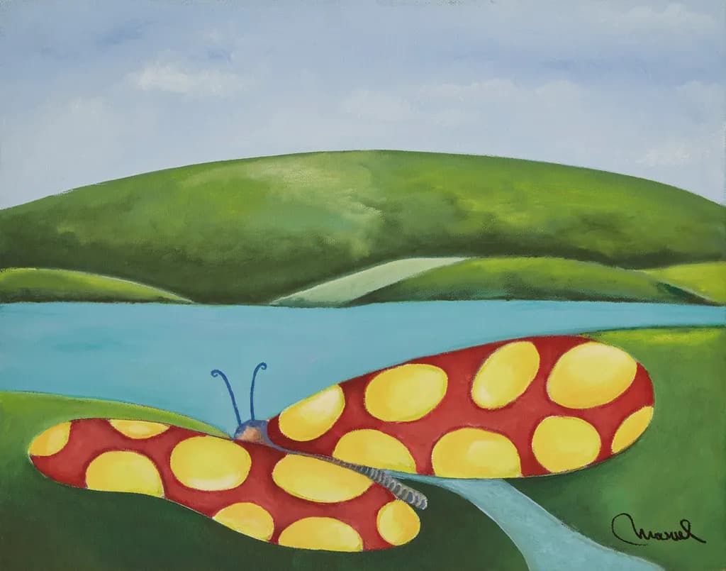 WHIMSICAL BUTTERFLY II