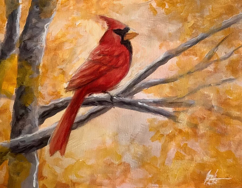 Autumn Cardinal