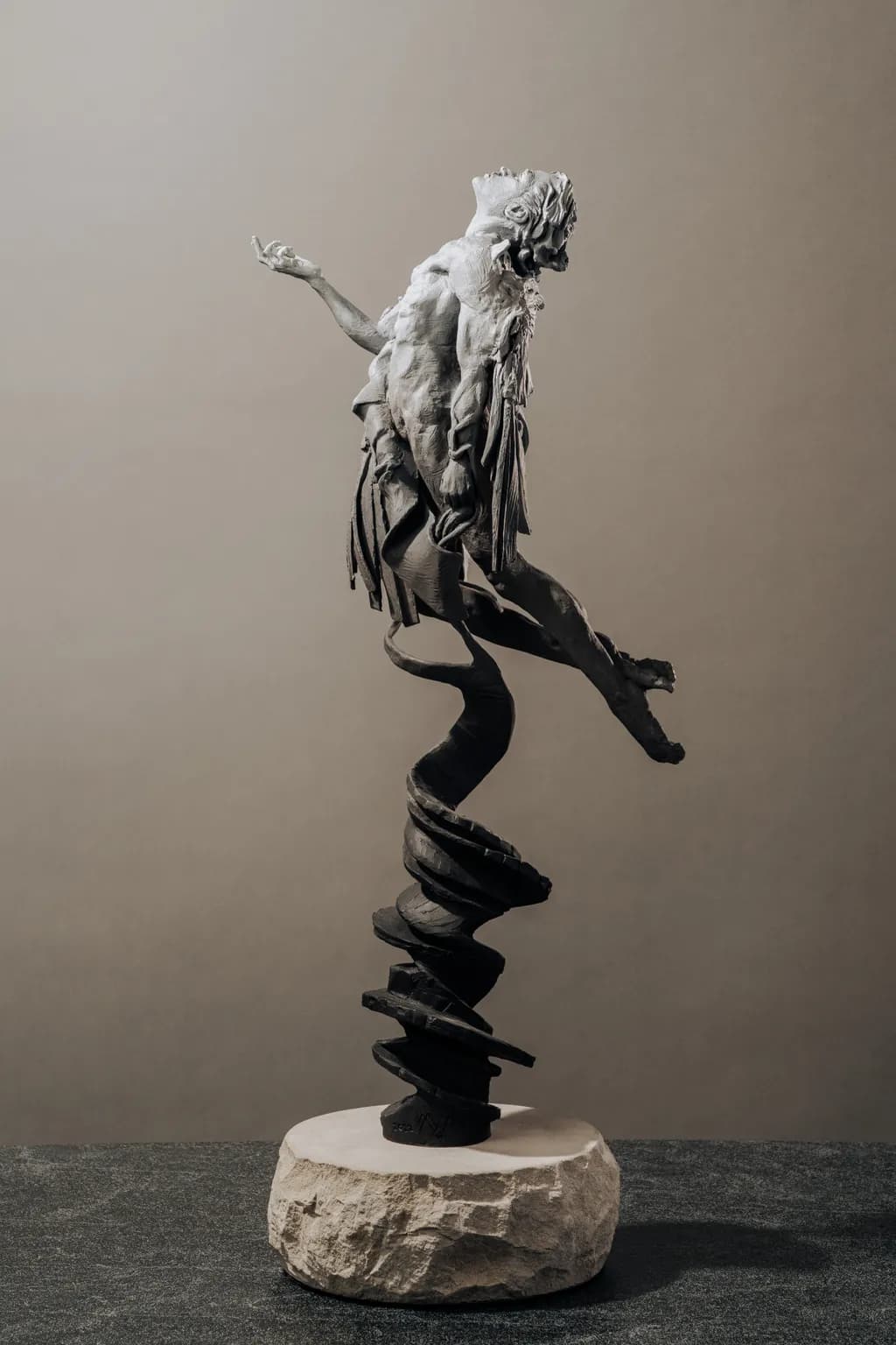 Ethereal Twist: A Dance of Form and Expression in Abstract Sculpture